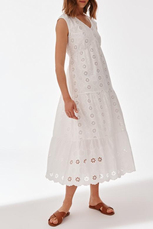 OPENWORK DRESS OLENA