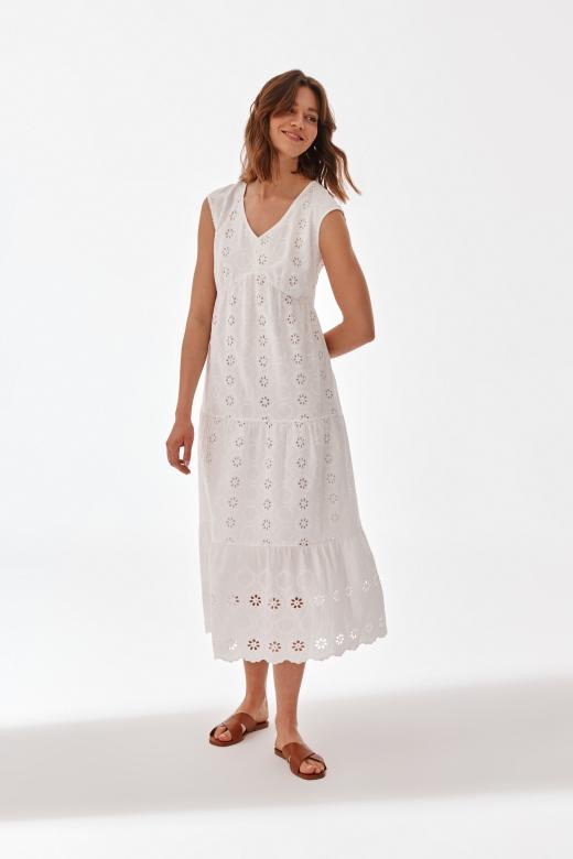 OPENWORK DRESS OLENA