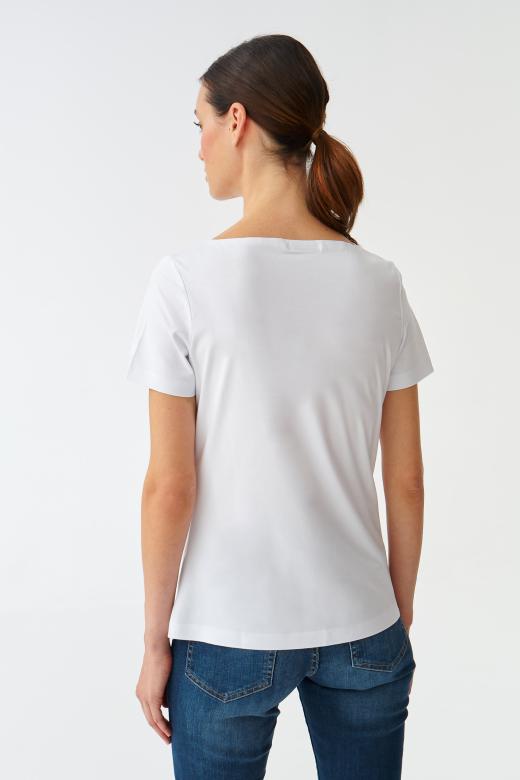 LADIES’ SHORT-SLEEVED BLOUSE MIKAJA