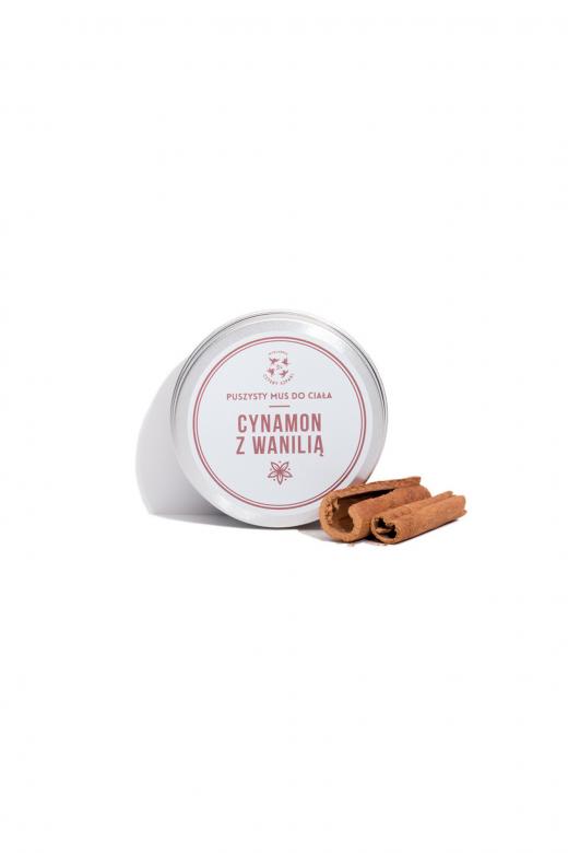 MUS DO CIAŁA CYNAMON Z WANILIĄ