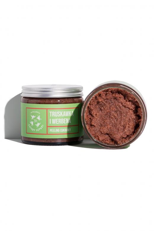 NATURALNY PEELING DO CIAŁA TRUSKAWKA I WERBENA