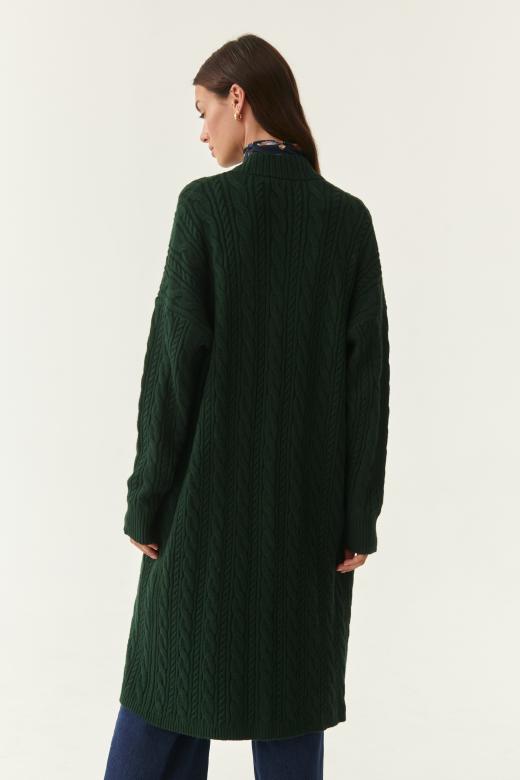 LADIES' LONG CARDIGAN KURLI