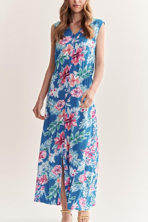 MAXI FLOWER DRESS MAPLI