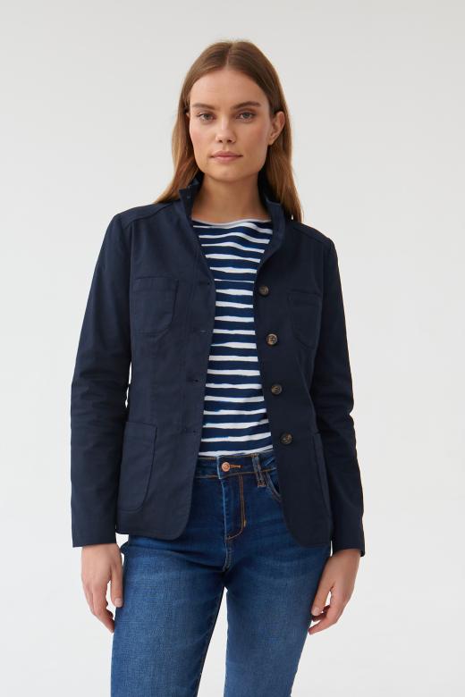 LADIES’ BLAZER WITH POCKETS AMARANTI