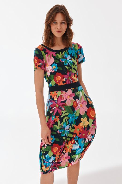 FITTED FLORAL DRESS VONIKA 1