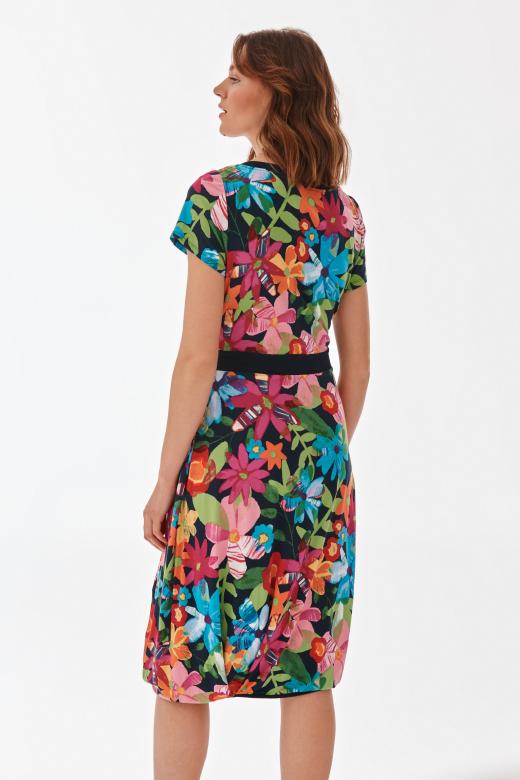 FITTED FLORAL DRESS VONIKA 1