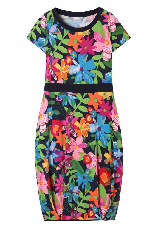 FITTED FLORAL DRESS VONIKA 1