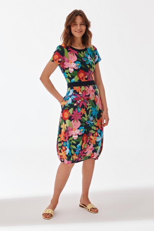 FITTED FLORAL DRESS VONIKA 1